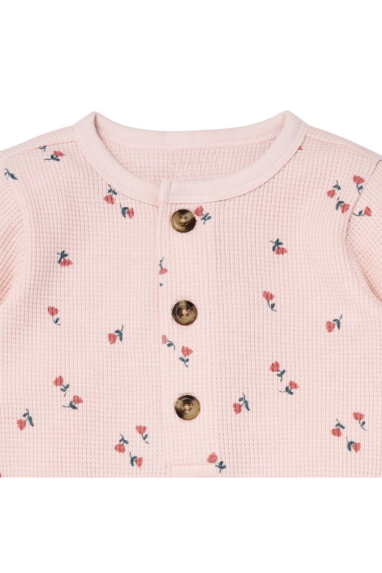 Long Leg Slouch Romper (baby), Alternate, color, Blush Tulip