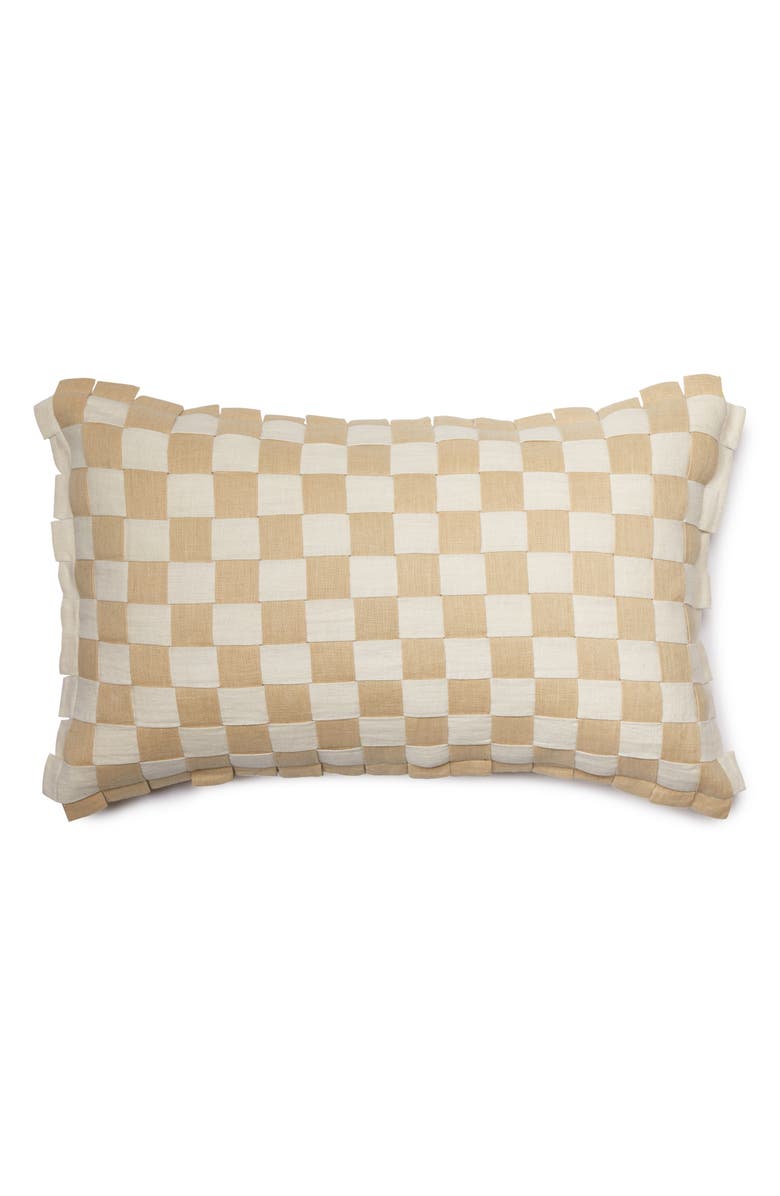 The Conran Shop Woven Stripe Accent Pillow, Main, color, 