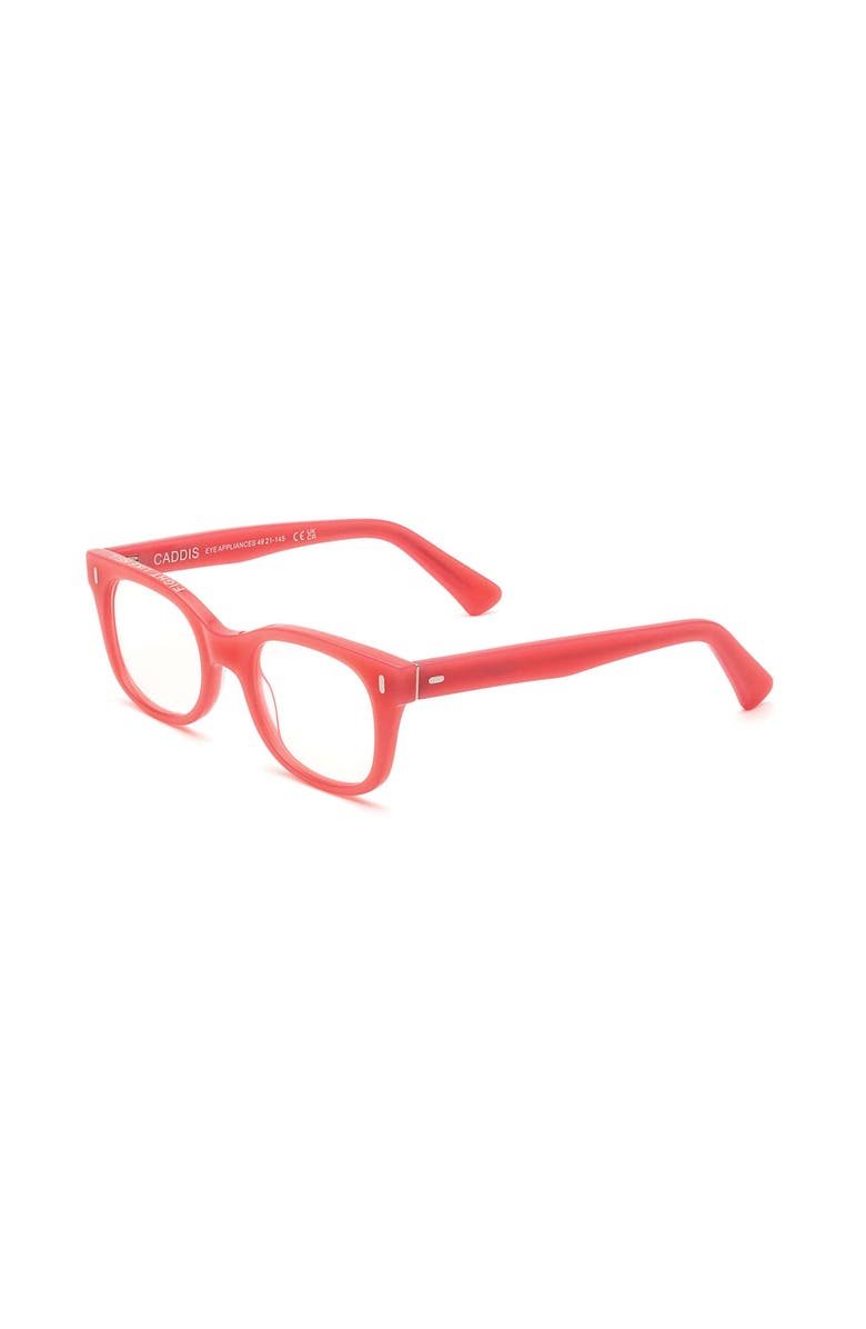 Caddis Bixby | Reading Glasses, Alternate, color, Polished Clear Pink
