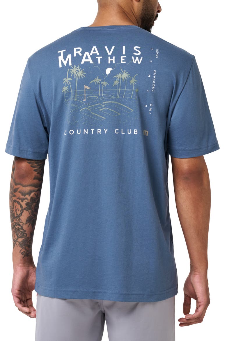 Putt Place Graphic T-Shirt, Alternate, color, BERING SEA