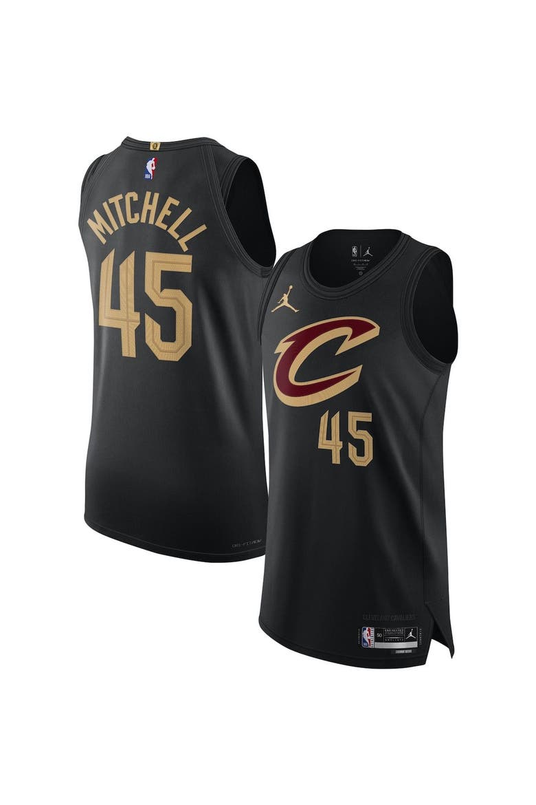 Jordan Brand Men's Jordan Brand Donovan Mitchell Black Cleveland