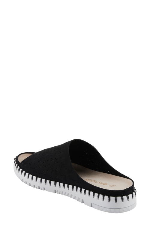 Patrizia By Spring Step Canopy Slide Sandal In Black