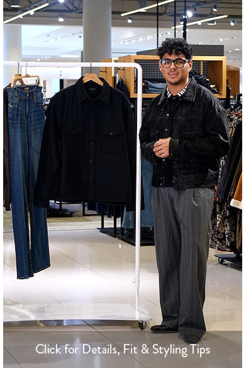 Palermo Wool Blend Shirt Jacket video