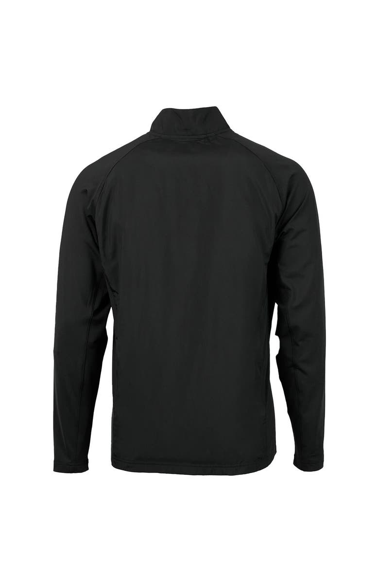 Cutter & Buck Men's Cutter & Buck Black Air Force Falcons Adapt Eco Knit Hybrid Recycled Full-Zip Jacket, Alternate, color, 