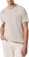 rag & bone Harvey Ringer Cotton Blend Mesh T-Shirt