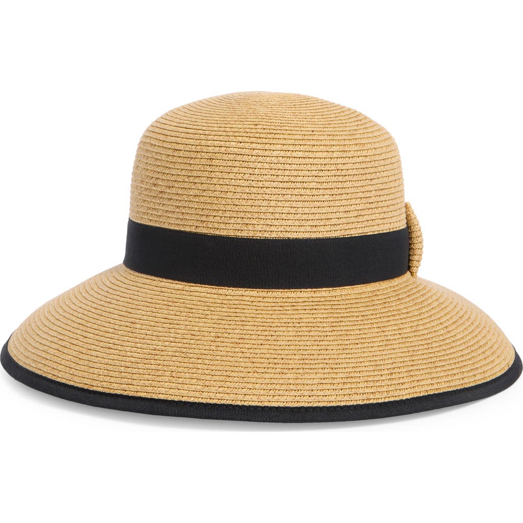 Nine West Bow Back Framer Hat in Heather Tan at Nordstrom Rack