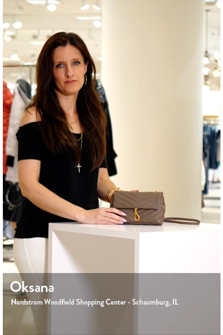 Edie Quilted Leather Crossbody Bag video