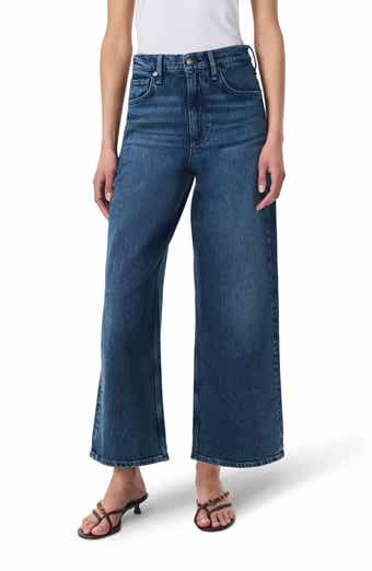 rag & bone Andi High Waist Ankle Wide Leg Jeans