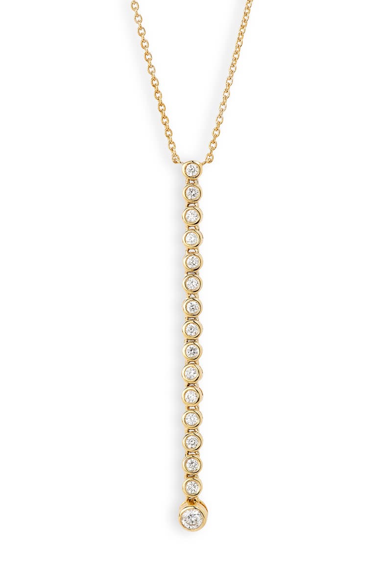 Bony Levy Monaco Diamond Stick Pendant Necklace, Main, color,