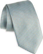 Canali Geometric Silk Tie
