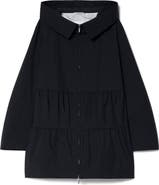 Marina Rinaldi Samba Water Repellent Peplum Raincoat