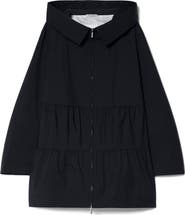 Marina Rinaldi Samba Water Repellent Peplum Raincoat