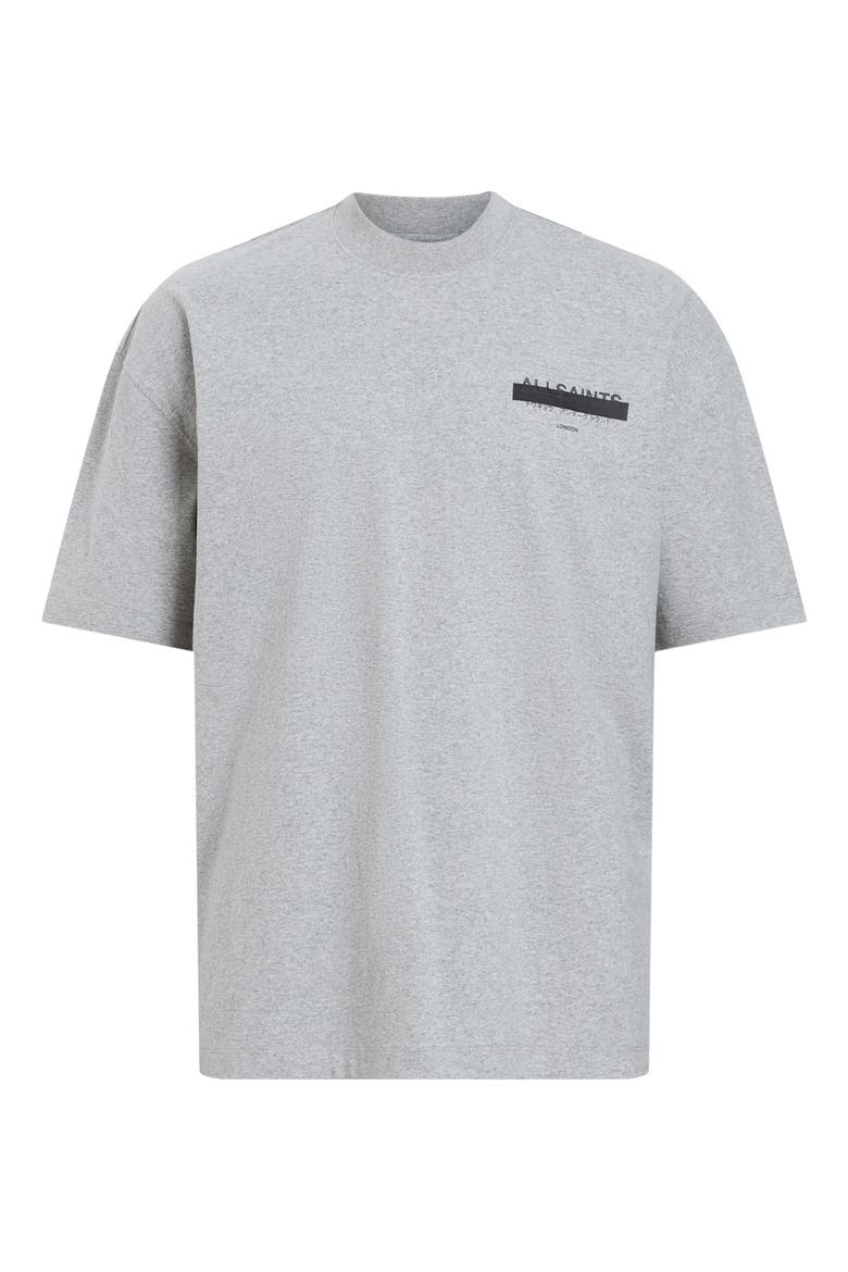 Redact Embroidered Graphic T-Shirt, Alternate, color, GREY MARL
