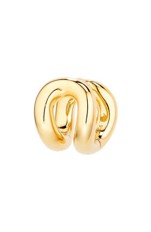 Lie Studio Lié Studio The Asta Earrings In Gold