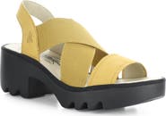 Fly London Taji Platform Slingback Sandal
