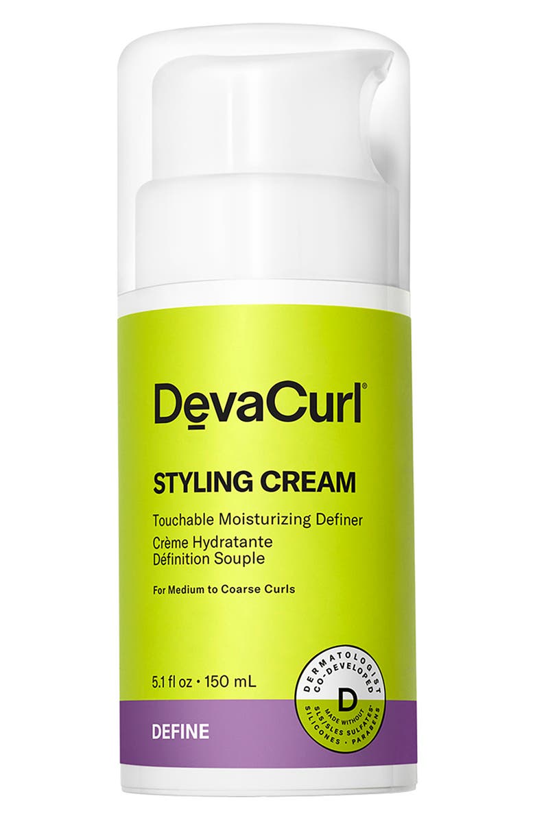 DevaCurl Styling Cream Touchable Moisturizing Definer, Main, color,
