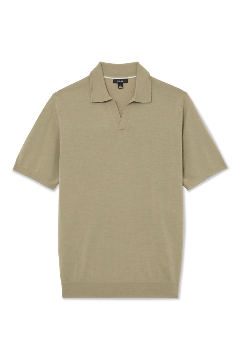 Duchie Short Sleeve Polo, Alternate, color, SOFT OLIVE GREE