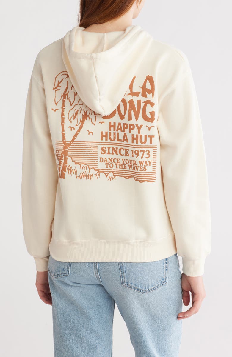 Billabong Hula Hut Graphic Print Hoodie, Alternate, color, 