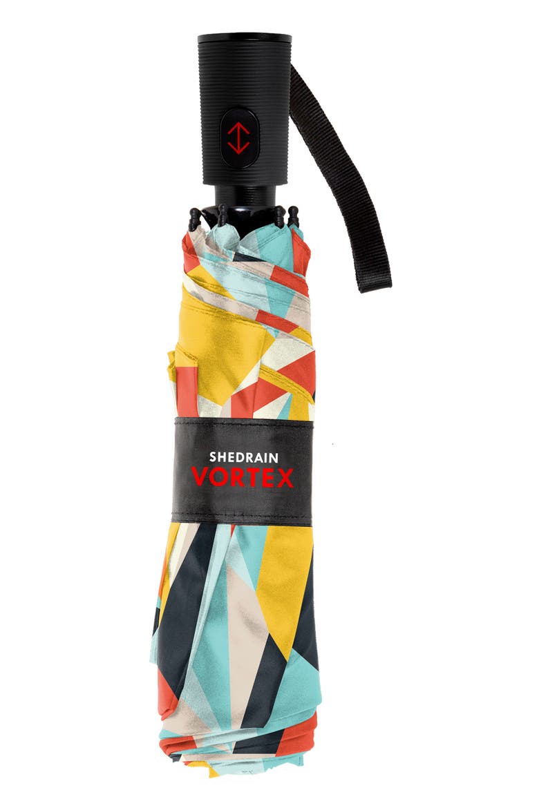 Vortex Windproof Umbrella, Alternate, color, METRO