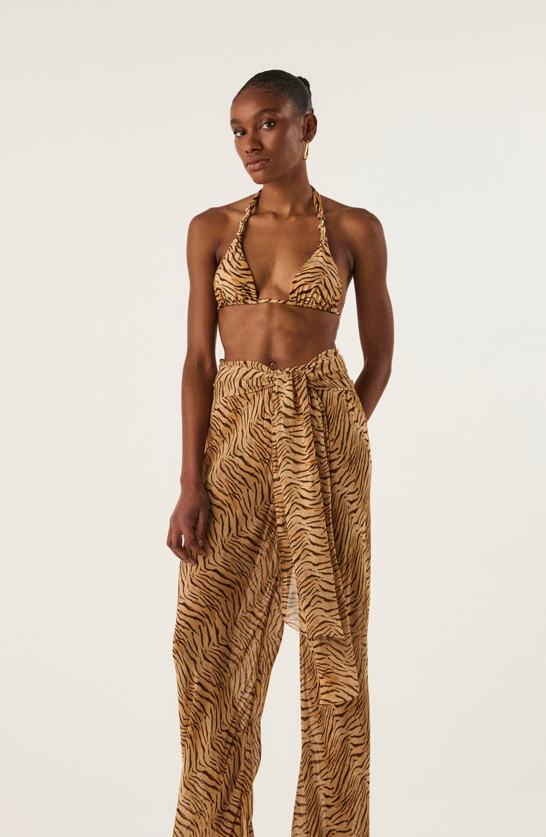 ViX Paula Hermanny Rosie Cover-Up Pants, Alternate, color, Multi