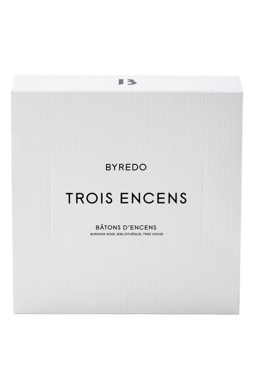 Byredo Trois Encens Incense Set In Multi