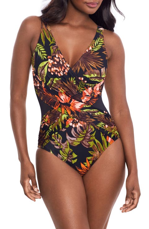 Botanico Crossover One-Piece Swimsuit