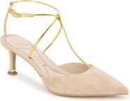 Kenneth Cole Umi T-Strap Pointed Toe Pump