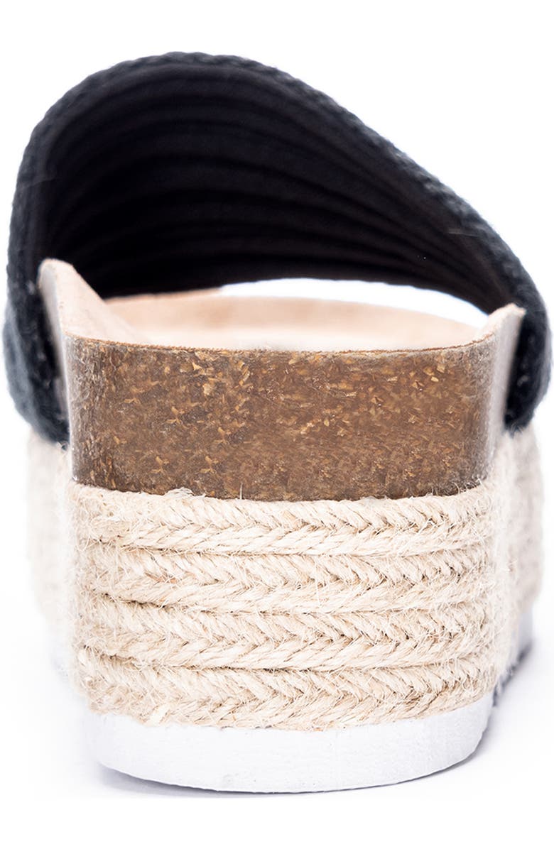 Dirty Laundry Palm Desert Platform Espadrille Slide Sandal, Alternate, color,
