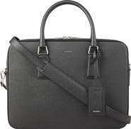 SANDRO Reconstituted Leather Briefcase
