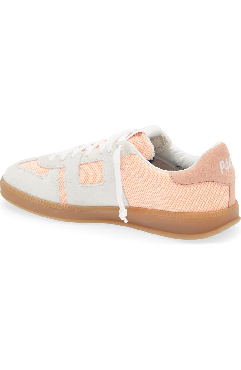 P448 Monza Low Top Sneaker, Alternate, color, White/Orange