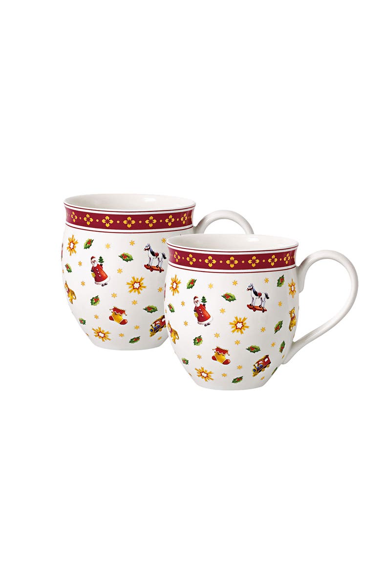 Villeroy & Boch Toy's Delight Set of 2 Mug Toys, Main, color, Multi