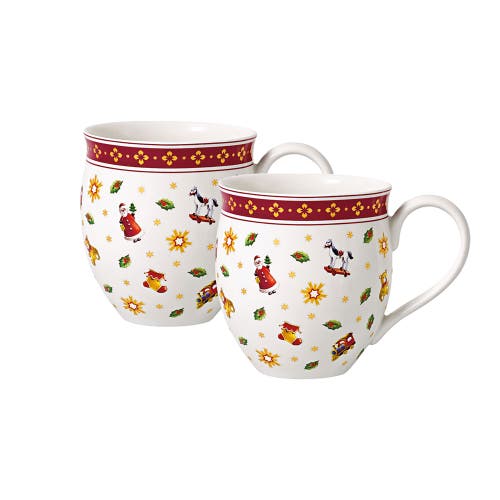 Villeroy & Boch Toy's Delight Set Of 2 Mug Toys In Multi