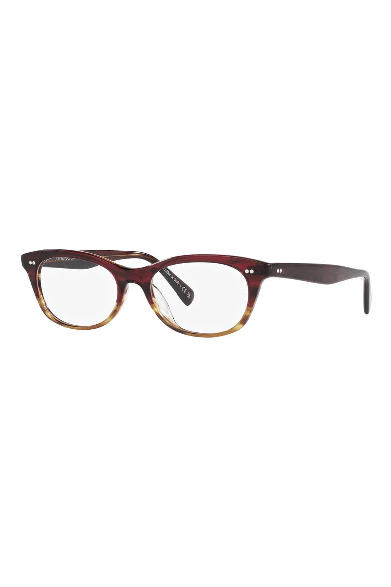 51mm Square optical glasses, Alternate, color, TORTOISE