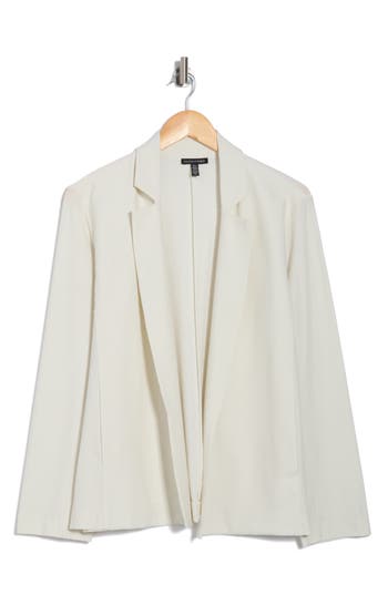 Eileen Fisher Open Front Blazer In Neutral