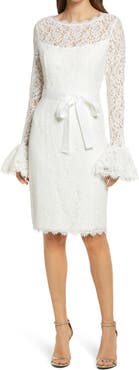 Shani Long Sleeve Lace Sheath Dress