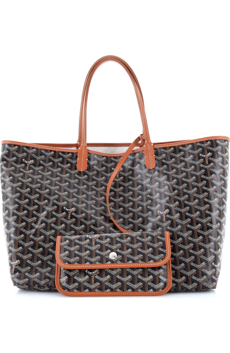 Pre-Owned Goyard Saint Louis Tote Coated Canvas PM, Alternate, color,