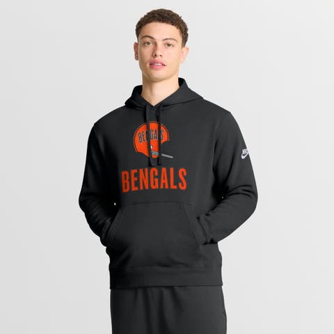 Men's Nike Black Cincinnati Bengals Best Season Rewind Club Pullover Hoodie
