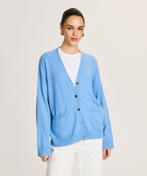 Signature Cashmere Boxy Cardigan