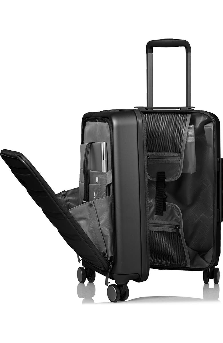CHAMPS Tech 2-Piece Wheeled Luggage Set, Alternate, color, Black