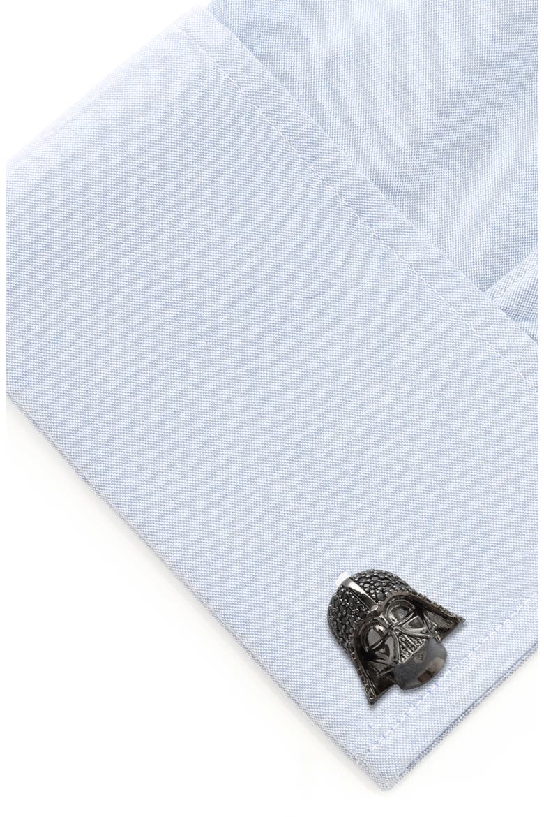 Star Wars™ - Darth Vader Cuff Links, Alternate, color, BLACK