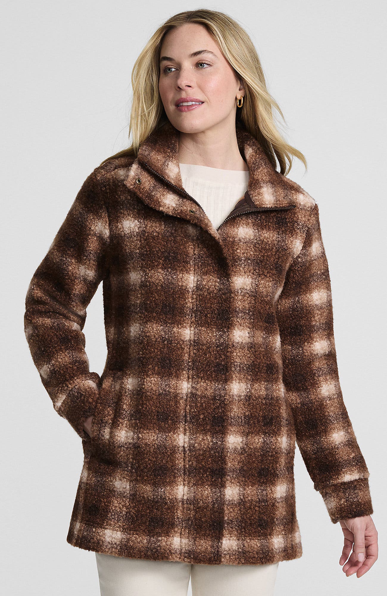Rich Coffee Tonal Plaid