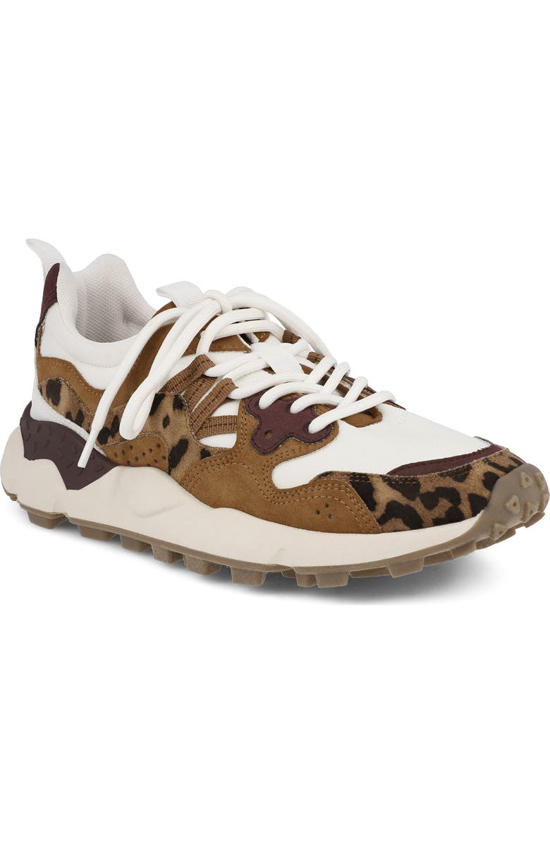 MIA Field Sneaker, Main, color, Cognac White