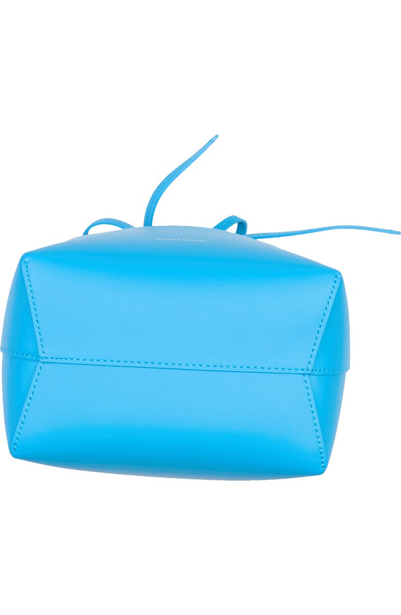 Mansur Gavriel Mini Leather Bucket Bag, Alternate, color,