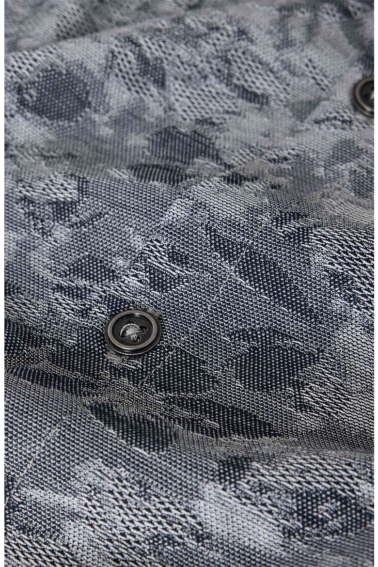 Vistra Cotton Button-Up Shirt, Alternate, color, CHARCOAL