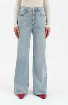 DAZE Far Out Wide Leg Jeans