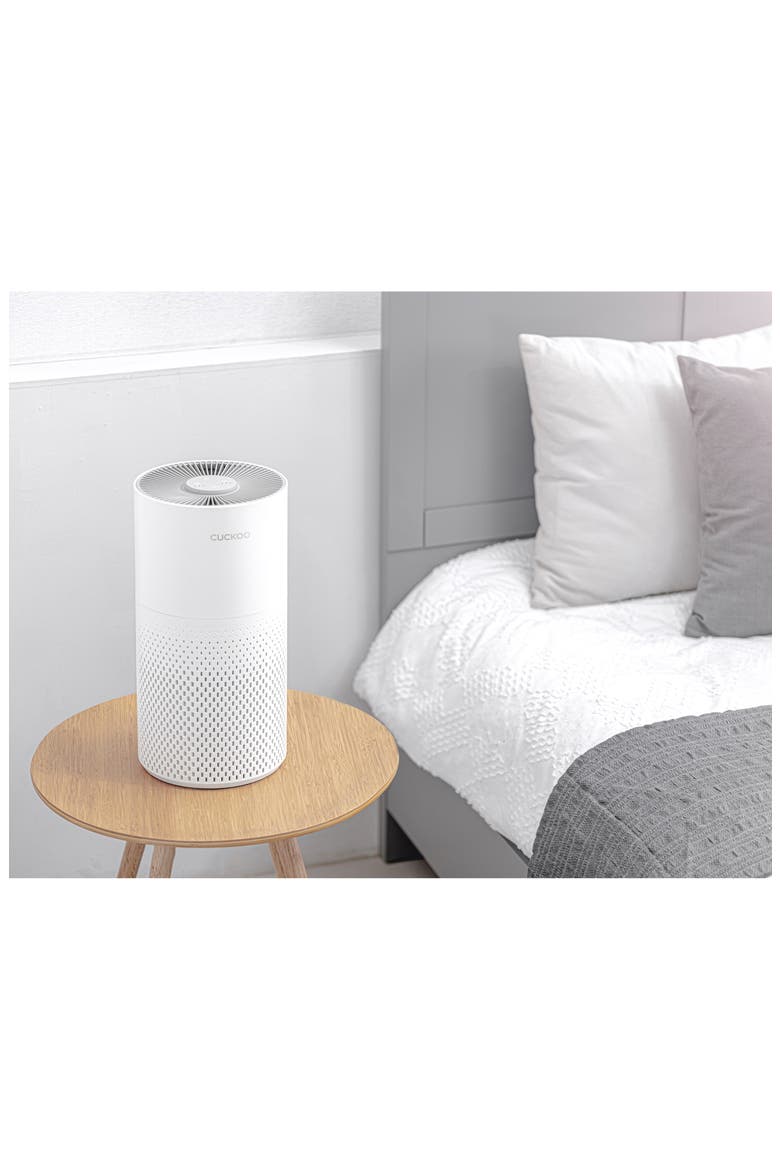 3 Stage True HEPA Air Purifier, Alternate, color, MATTE WHITE AND GRAY