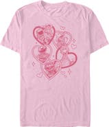 Sesame Street® Men's Heart Framed Characters Short Sleeve Graphic T-Shirt