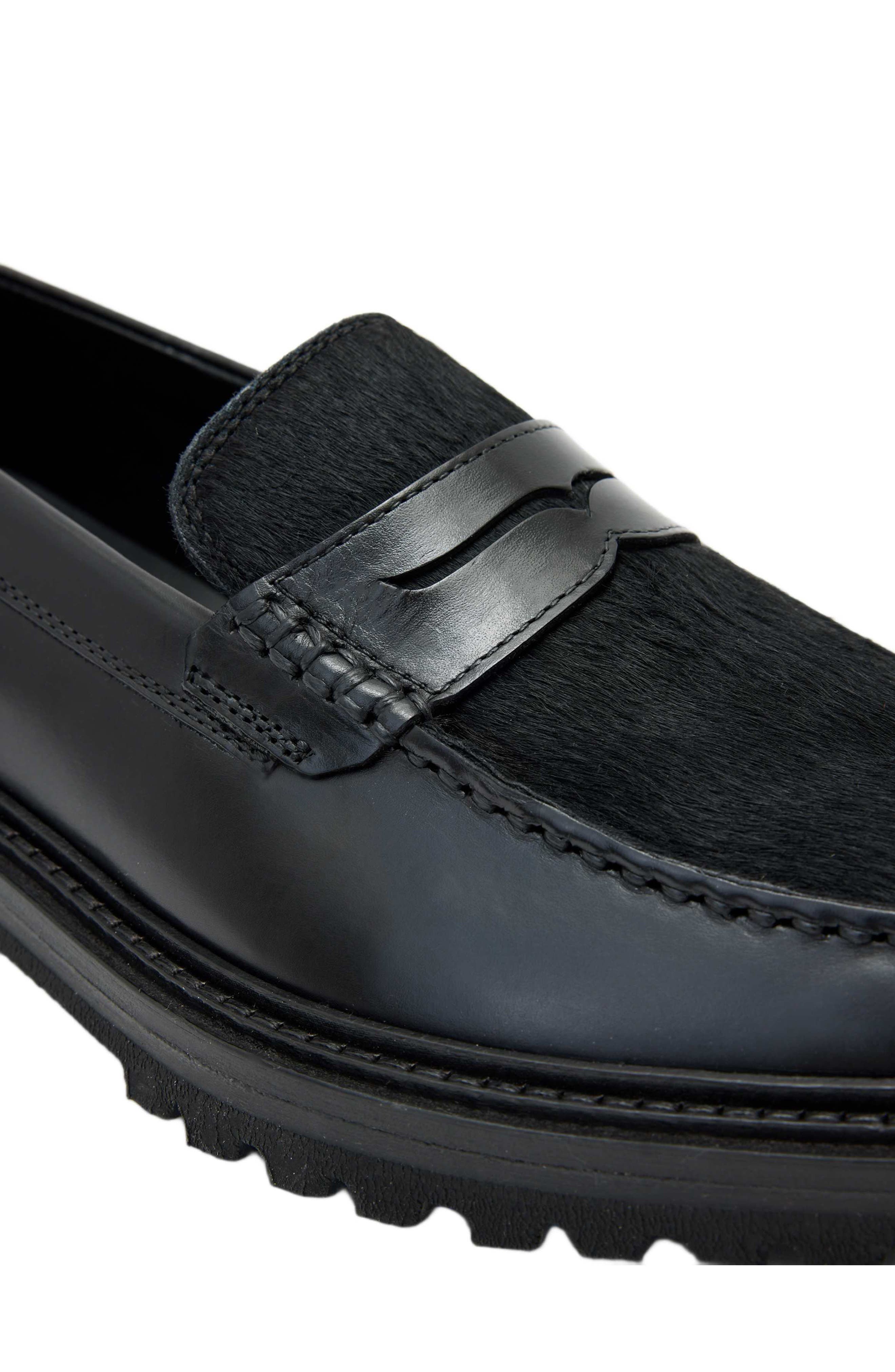 John Varvatos Lex Penny Loafer, Alternate, color, Black