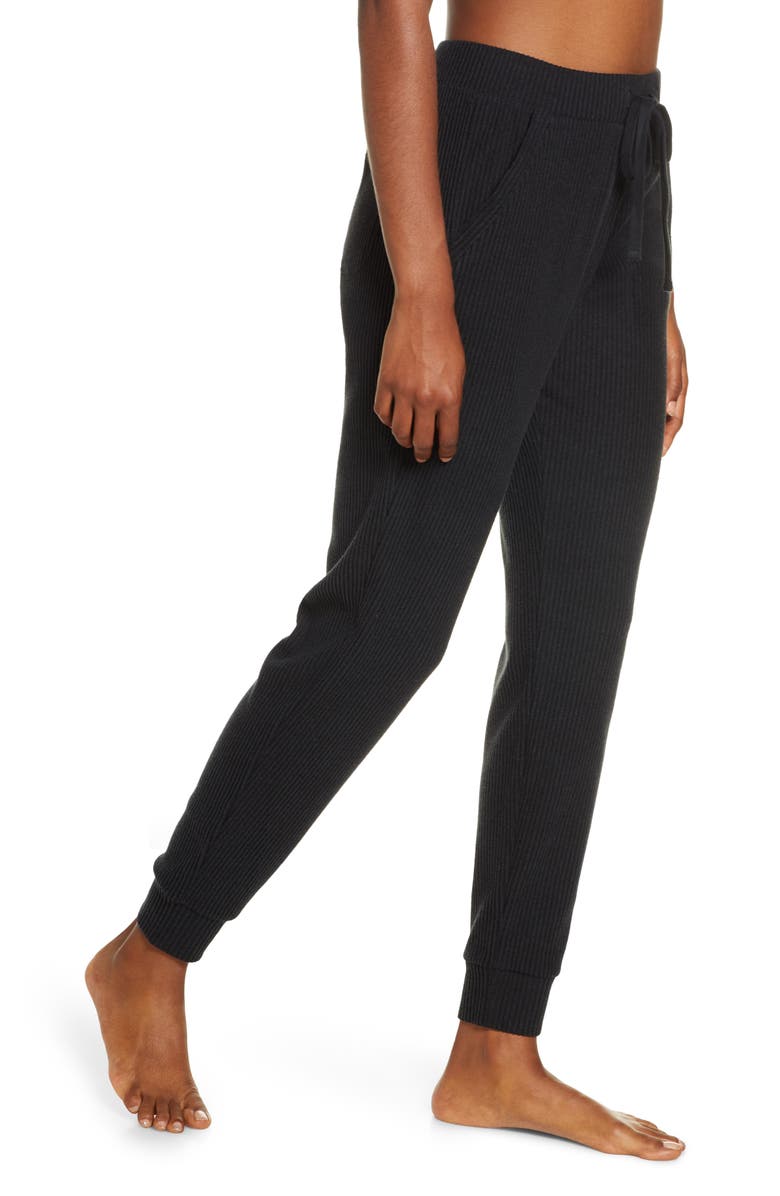 Alo Muse High Waist Rib Joggers, Alternate, color,