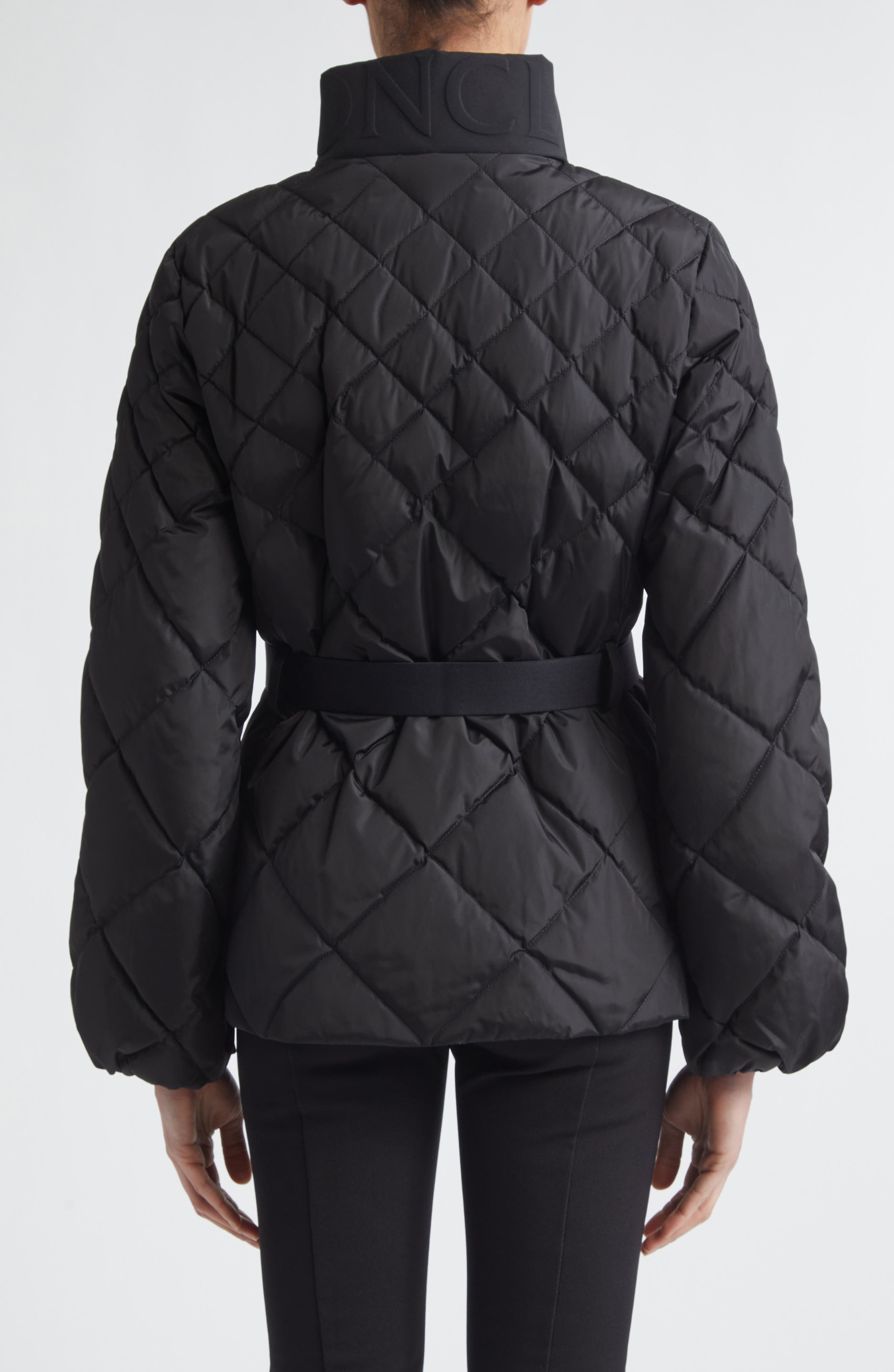 Balsamine Belted Water Repellent Quilted Down Jacket - image 2